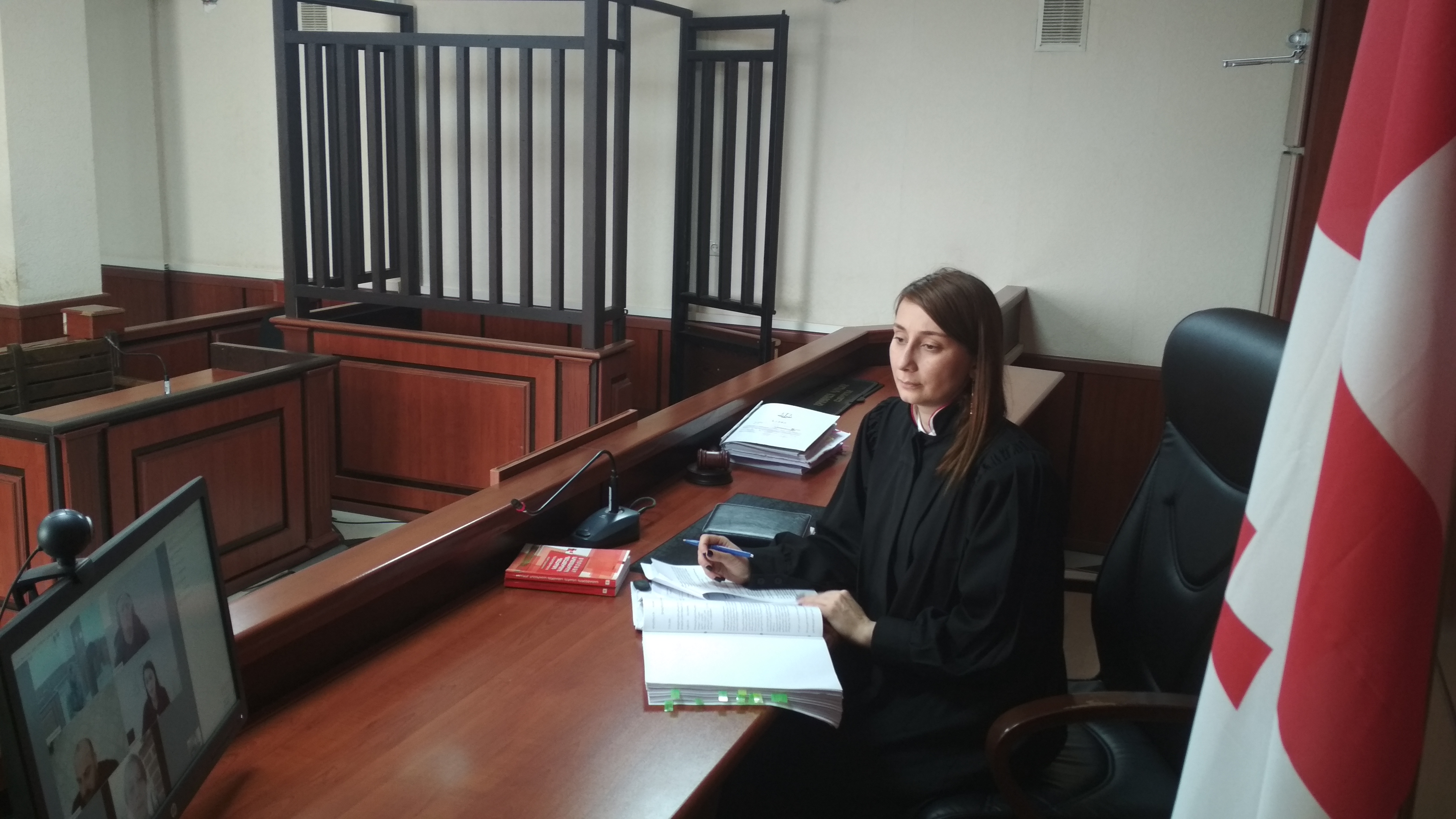 ქუთაისის საქალაქო სასამართლოში სამართალწარმოება დისტანციურად მიმდინარეობს